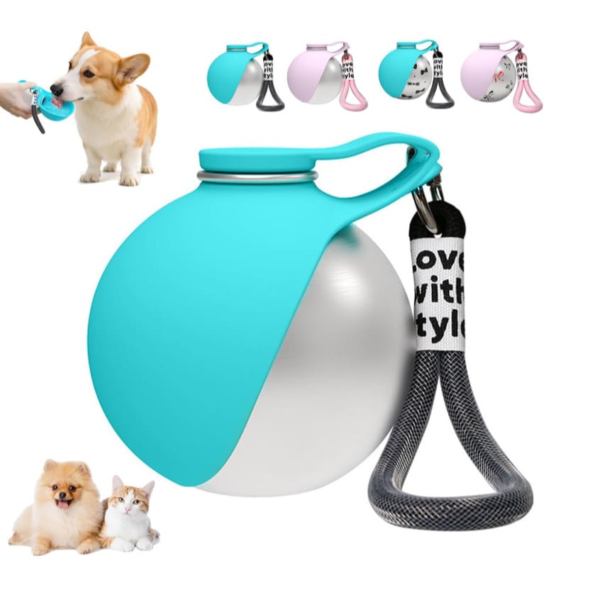 Garrafa Portátil para Cachorro e Gatos (285mL)